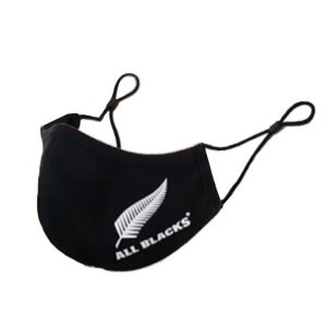 All Blacks Antibacterial Face Mask - Adult Size
