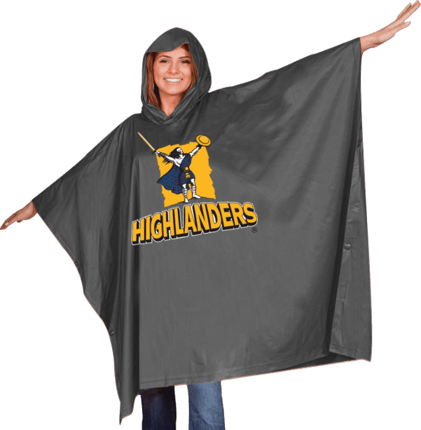 Highlanders Super Rugby Poncho | Champions Of The World
