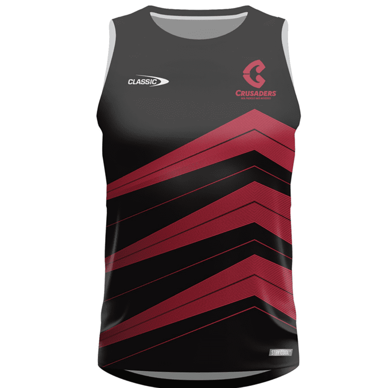 Crusaders Super Rugby Training Singlet 2024 | Champions Of The World