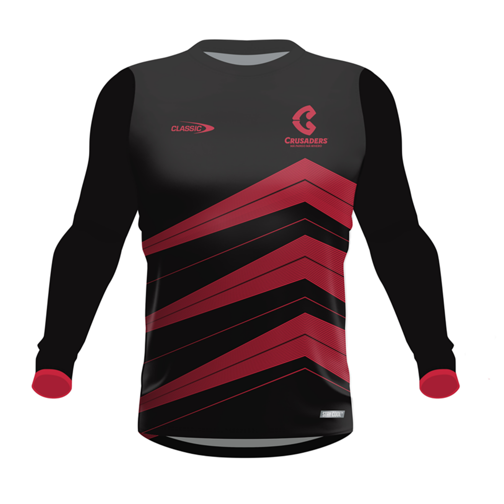 Crusaders Super Rugby Long Sleeve Training T-Shirt 2024 | Champions Of ...