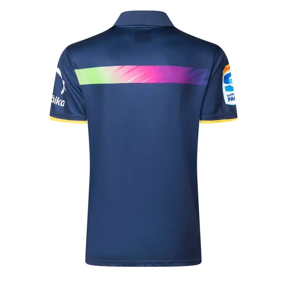 Highlanders Super Rugby Training Polo Shirt 2025 - Image 2