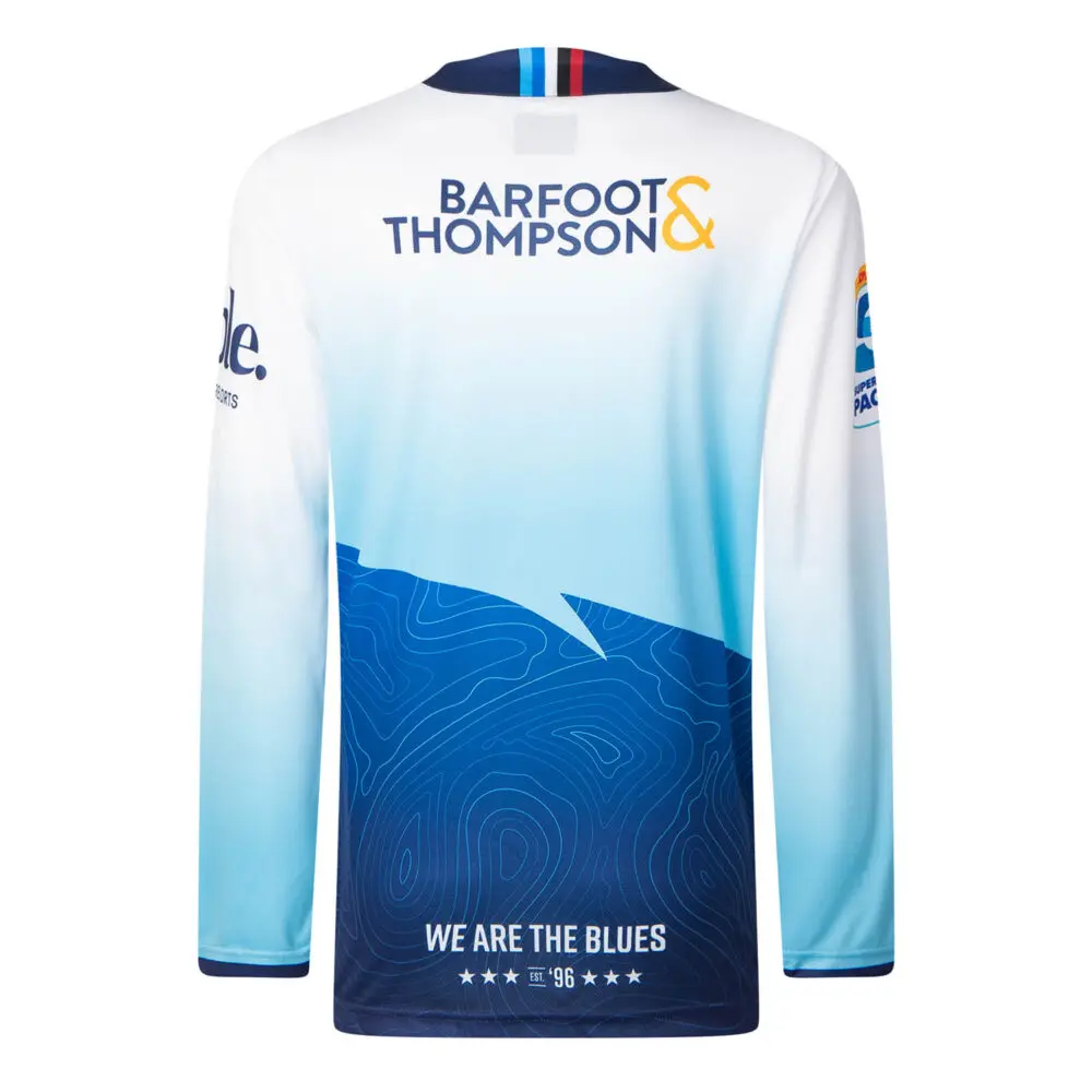 Blues Super Rugby Long Sleeve Training T-Shirt 2025 - Image 2