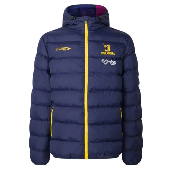 Highlanders Super Rugby Puffer Jacket 2025