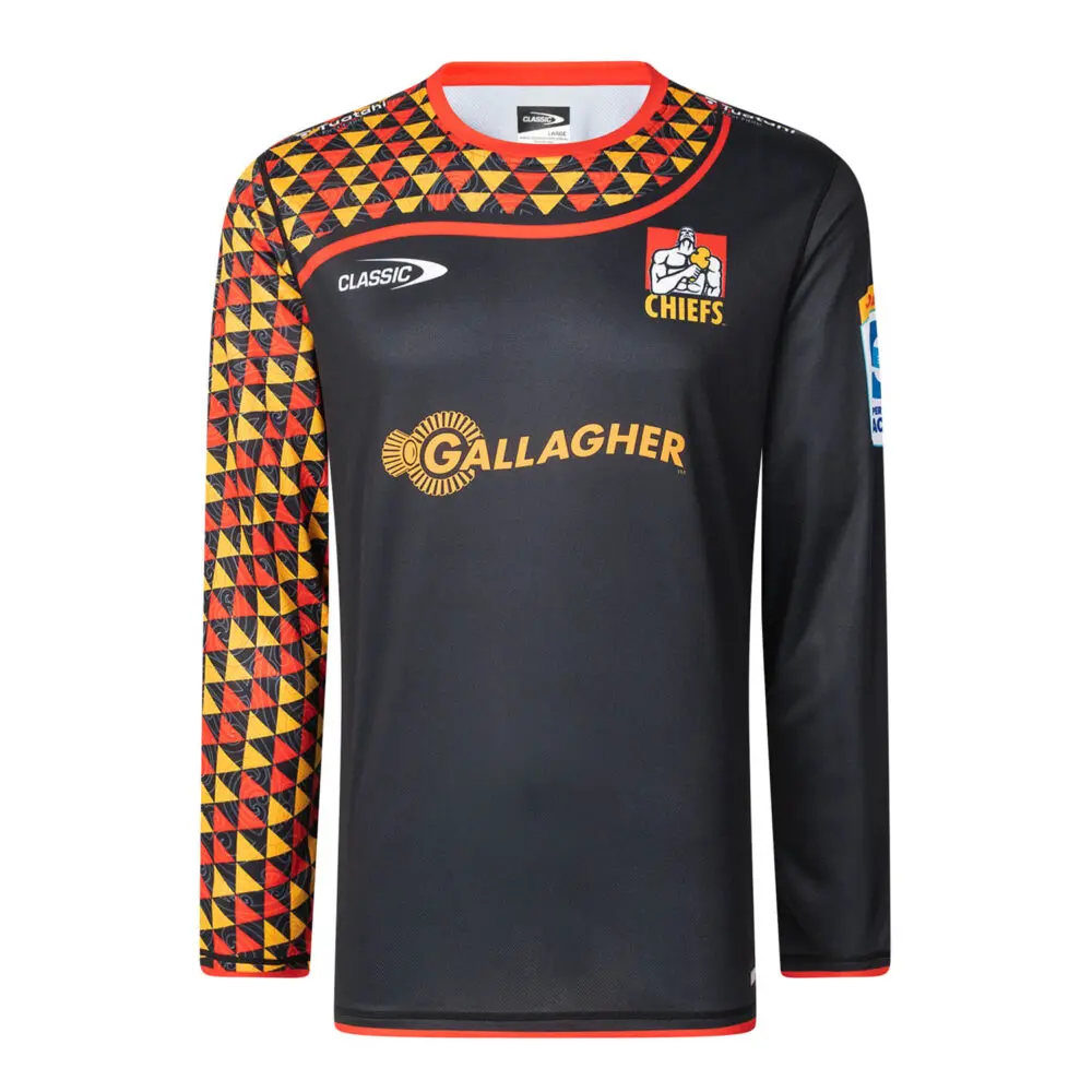 Chiefs Super Rugby Long Sleeve Training T-Shirt 2025