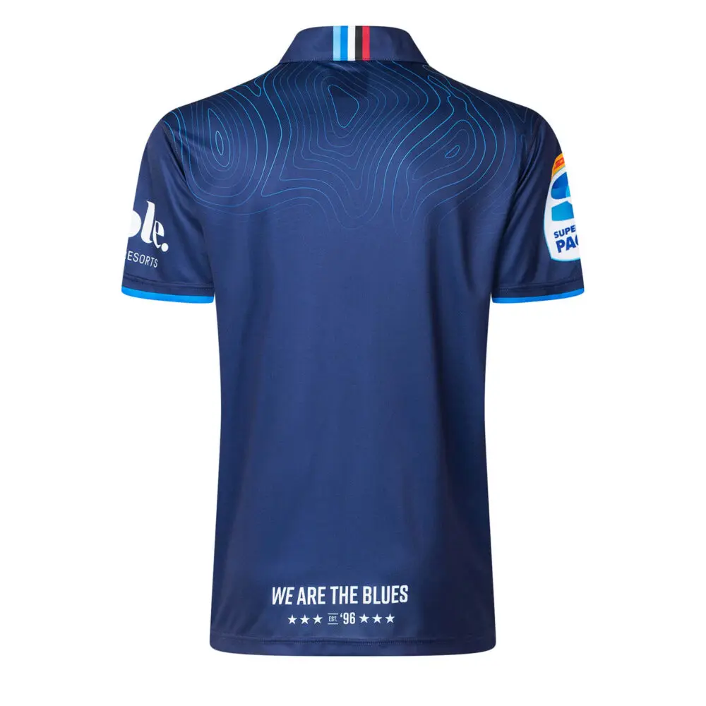 Blues Super Rugby Training Polo Shirt 2025 - Image 2