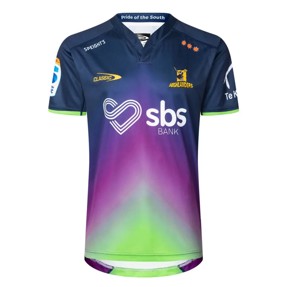 Highlanders Super Rugby Training Jersey 2025