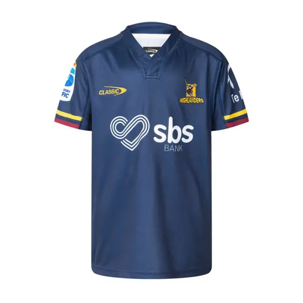 Highlanders Super Rugby Youth Home Jersey 2025