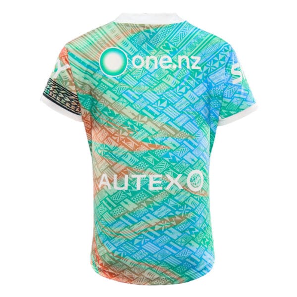 2025 New Zealand Warriors Mens Replica Pasifika Jersey - Image 3
