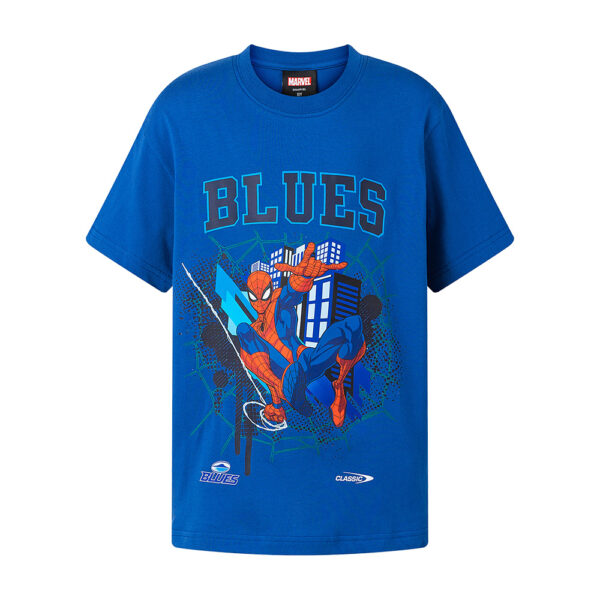 Blues Super Rugby Marvel Youth T-Shirt 2025