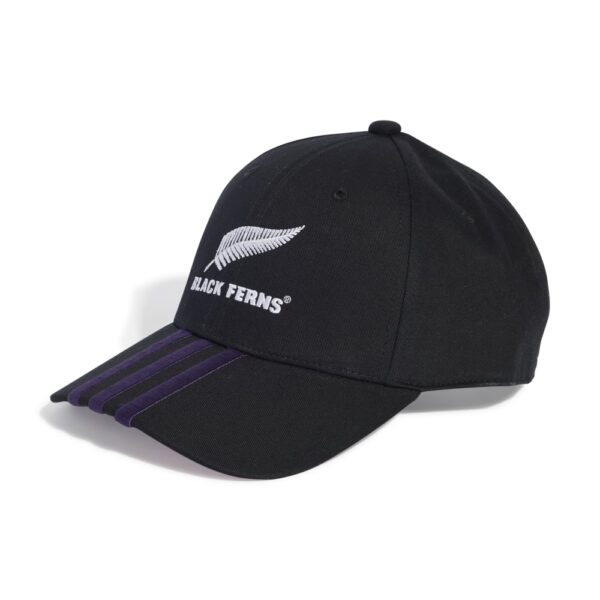 Black Ferns 3-Stripes Baseball Cap 2025