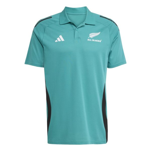 All Blacks Teal Training Polo Shirt 2025