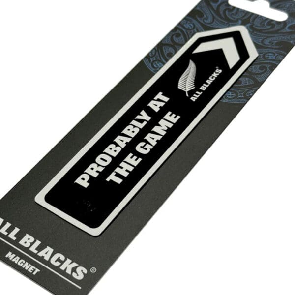 All Blacks "Probably At The Game" Fridge Magnet - Image 2