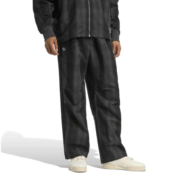 All Blacks Adidas Originals Firebird Plaid Track Pants 2025 - Image 2