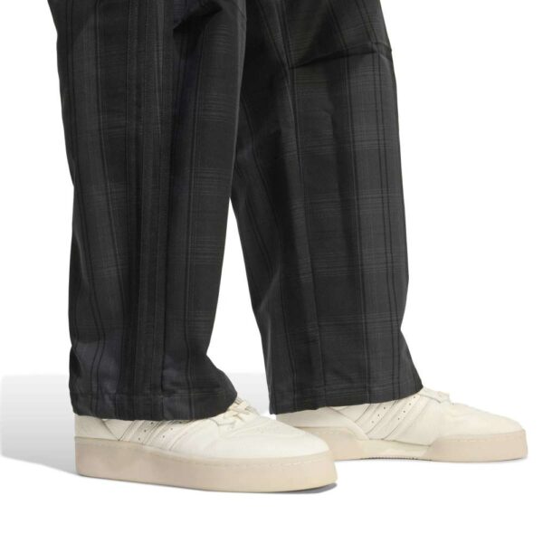 All Blacks Adidas Originals Firebird Plaid Track Pants 2025 - Image 6