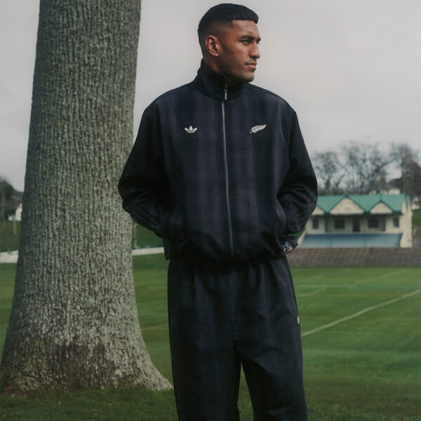 All Blacks Adidas Originals Firebird Plaid Track Pants 2025 - Image 7