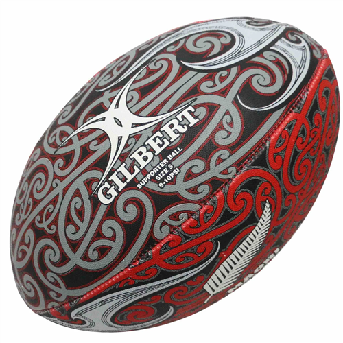 Maori All Blacks Gilbert Supporter Ball Size 5 - Image 2