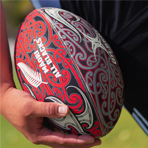 Maori All Blacks Gilbert Supporter Ball Size 5 - Image 3