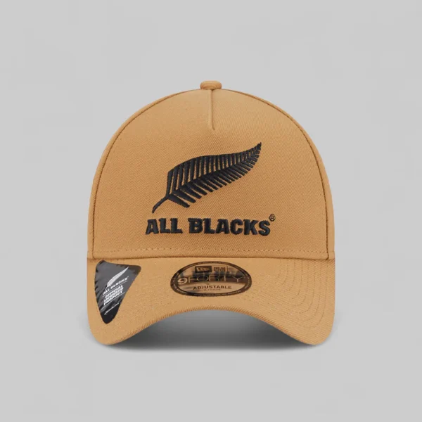 All Blacks New Era 9Forty A-Frame Wheat Cap - Image 5