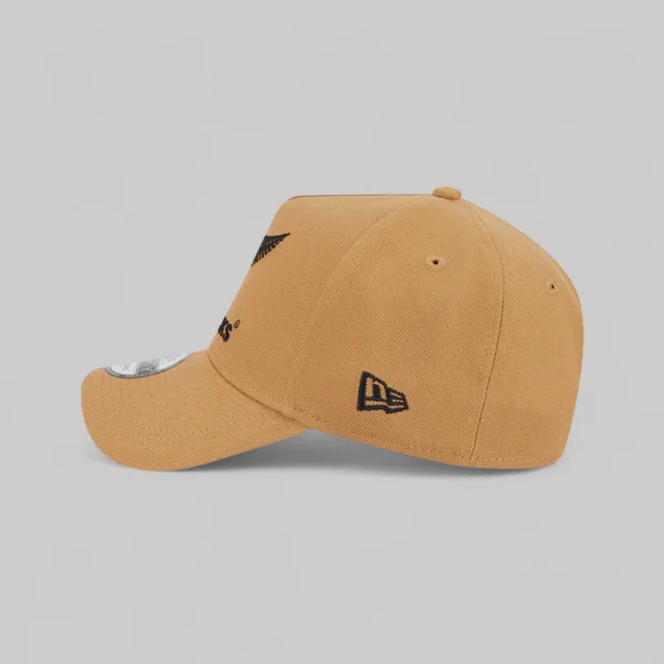 All Blacks New Era 9Forty A-Frame Wheat Cap - Image 4