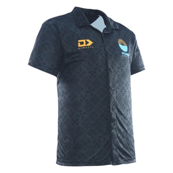 Moana Pasifika Super Rugby Button Up Polo Shirt 2026 - Image 2