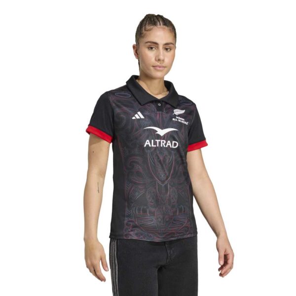 Māori All Blacks Women's Home Jersey - Image 5