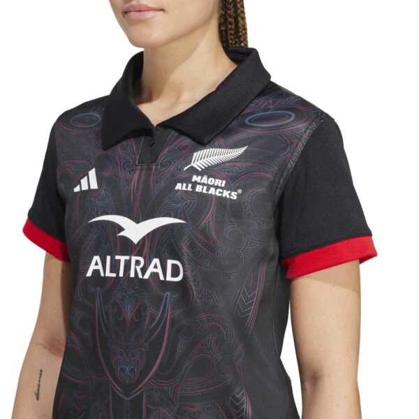 Māori All Blacks Women's Home Jersey - Image 6