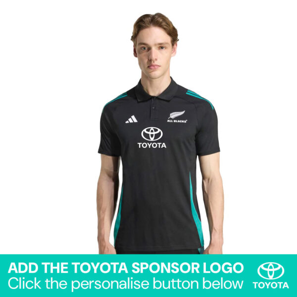 All Blacks Training Polo Shirt 2025 - Image 2