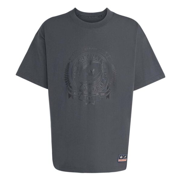 All Blacks Adidas Originals Carbon Graphic Loose Fit T-Shirt 2025