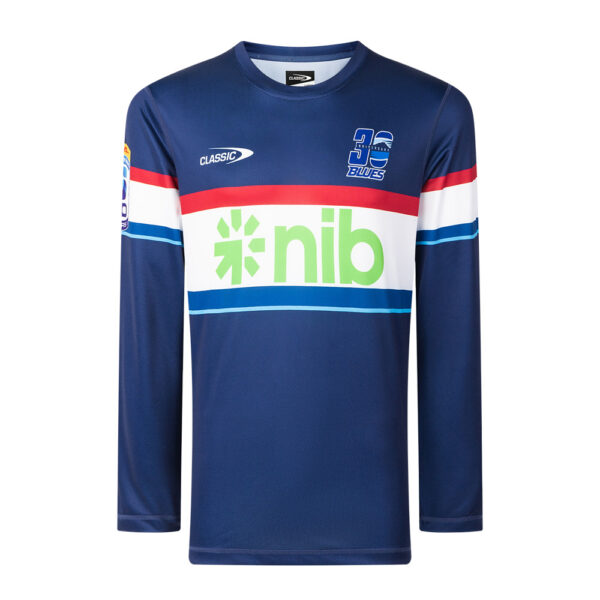 Blues Super Rugby Long Sleeve Training T-Shirt 2026