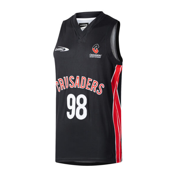 Crusaders Super Rugby Basketball Singlet 2026 - Image 3