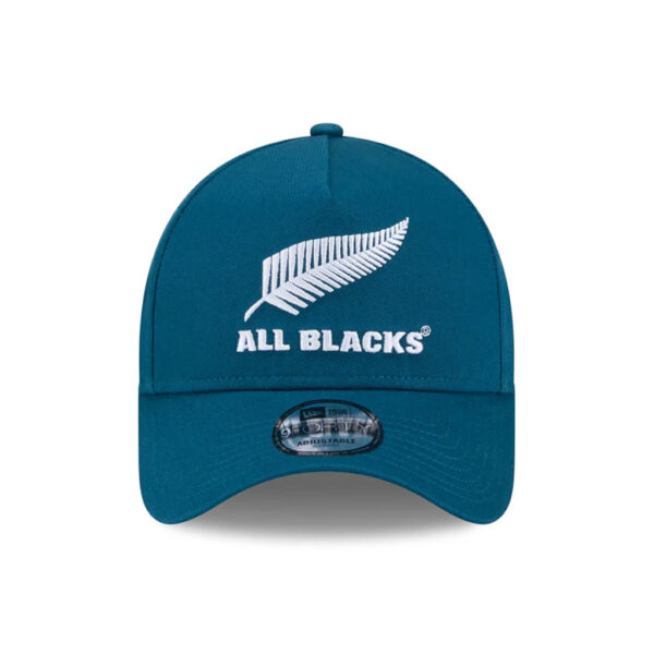 All Blacks New Era 9Forty A-Frame Cadet Blue Cap - Image 2