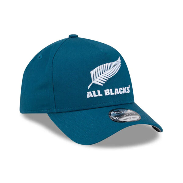 All Blacks New Era 9Forty A-Frame Cadet Blue Cap - Image 3