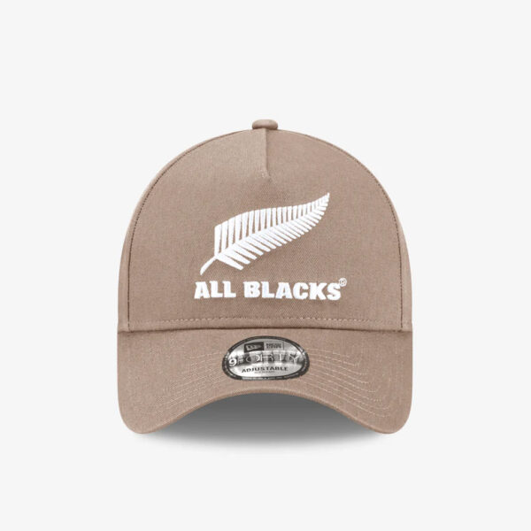 All Blacks New Era 9Forty A-Frame Camel Cap - Image 3