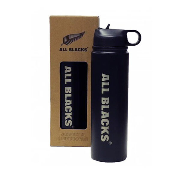 All Blacks Stainless Steel Drink Bottle