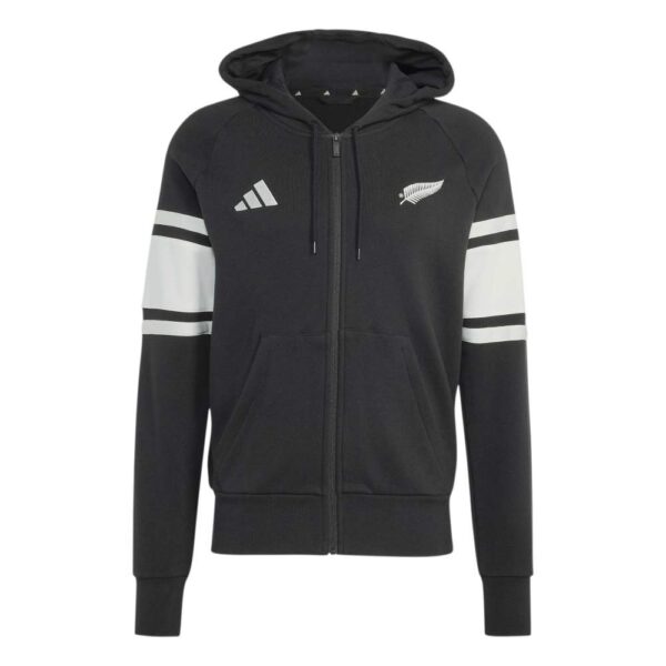 All Blacks Single Fern Leisurewear FZ Hoody