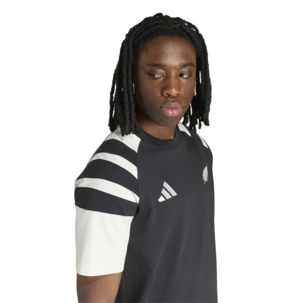All Blacks Single Fern Leisurewear Black T-Shirt - Image 6