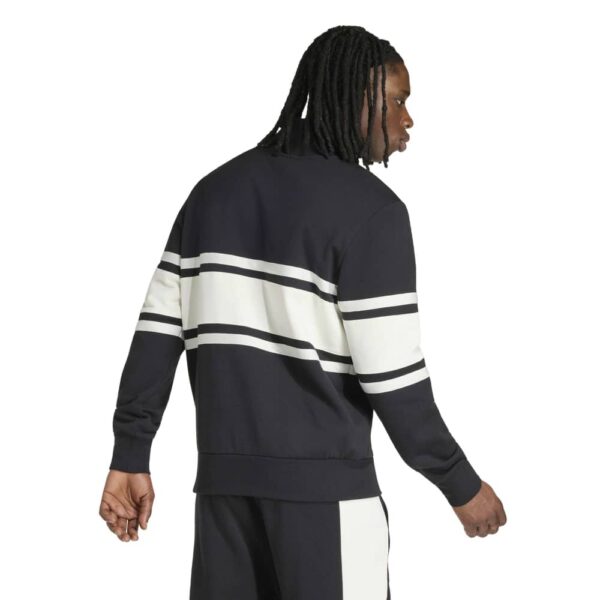 All Blacks Single Fern Leisurewear 1/4 Zip Jacket - Image 3