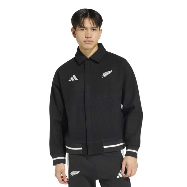 All Blacks Single Fern Leisurewear Jacket - Image 2