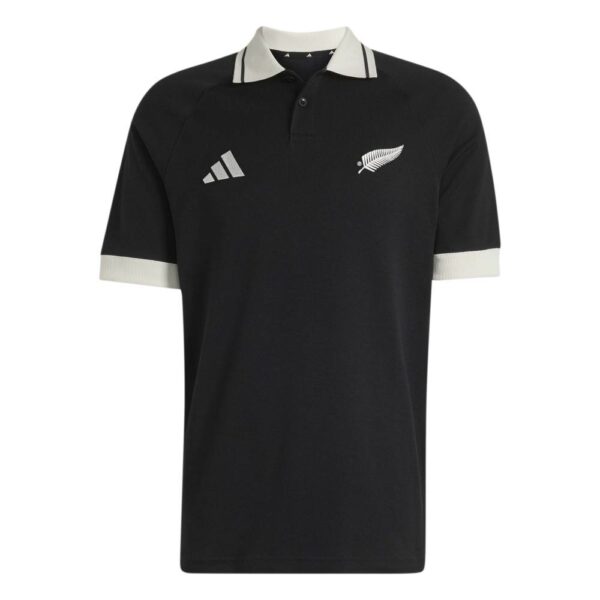 All Blacks Single Fern Leisurewear Polo Shirt