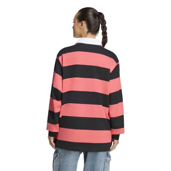 Black Ferns Long Sleeve Heritage Polo Shirt 2026 - Image 3