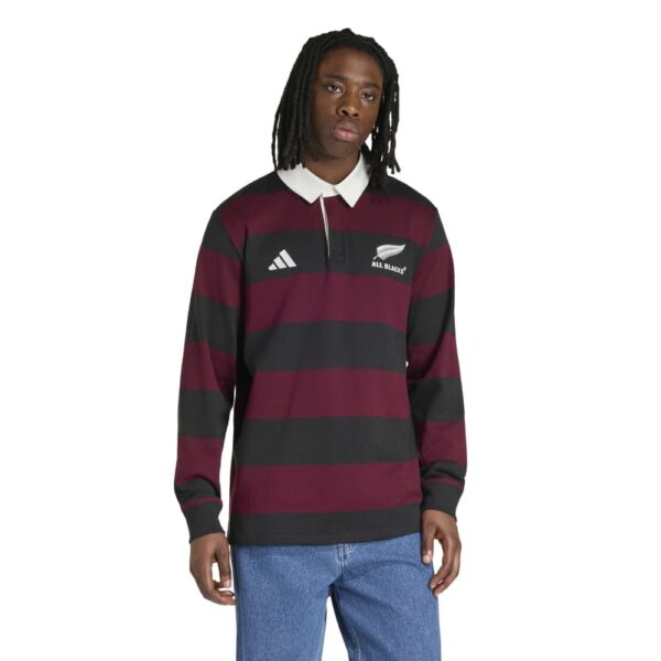 All Blacks Long Sleeve Heritage Polo Shirt 2026 - Image 2