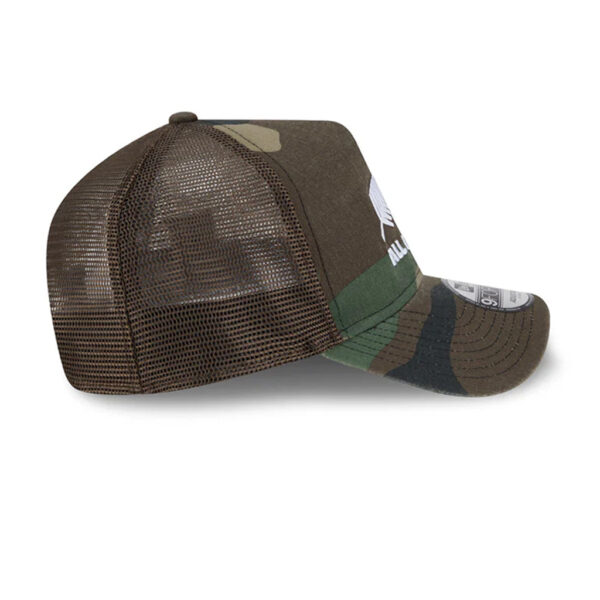 All Blacks New Era 9Forty A-Frame Woodland Camo Cap - Image 6