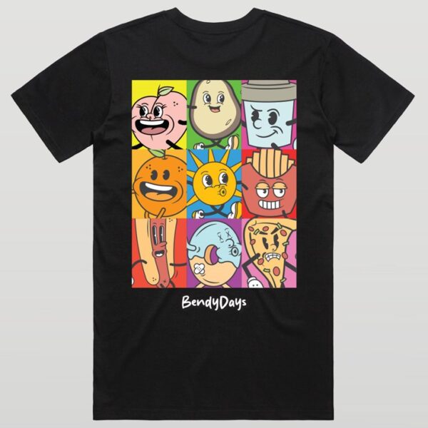 BendyDays Character Collage Tee - Image 9