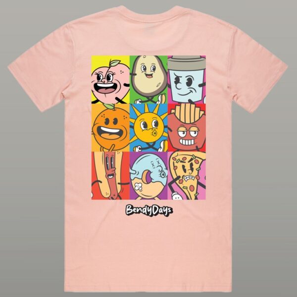 BendyDays Character Collage Tee - Image 4