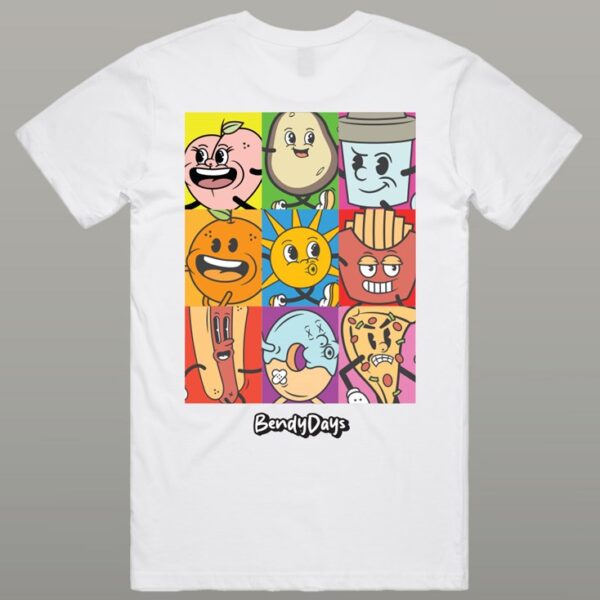 BendyDays Character Collage Tee - Image 3