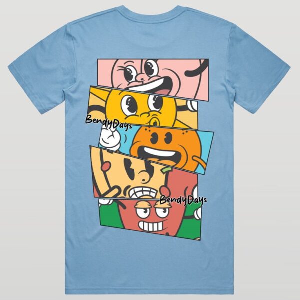 BendyDays Comic Faces Tee - Image 10