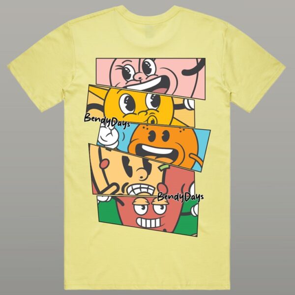 BendyDays Comic Faces Tee