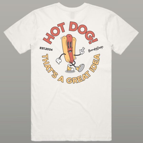 HOT DOG! That's A Great Idea Tee - Image 4