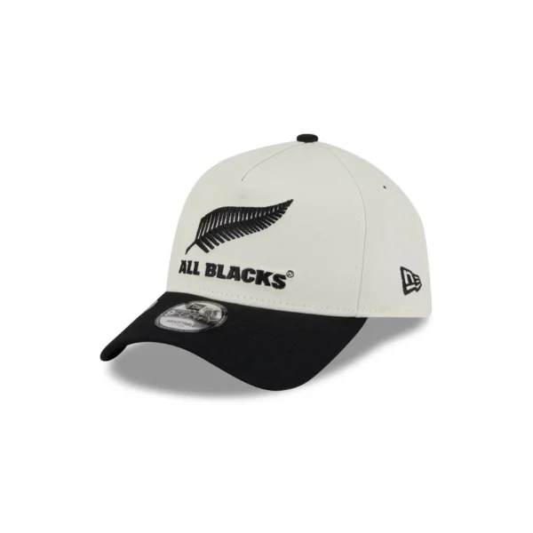 All Blacks New Era 9Forty A-Frame White/Black Cap