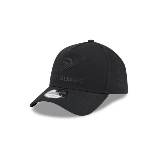 All Blacks New Era 9Forty A-Frame Black Cap